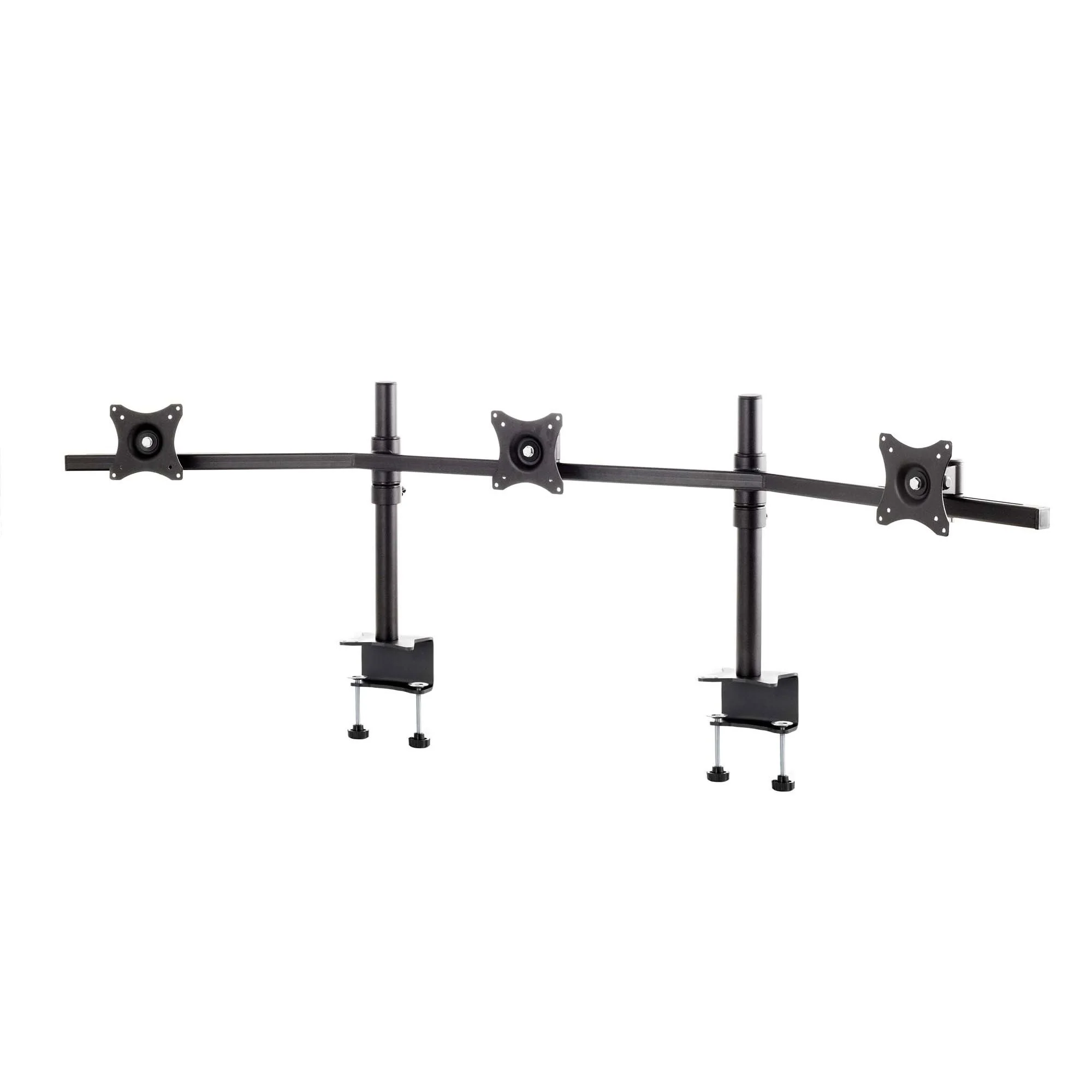 SV11 Uchwyt biurkowy do trzech monitorów 19"-27", zakrzywiony