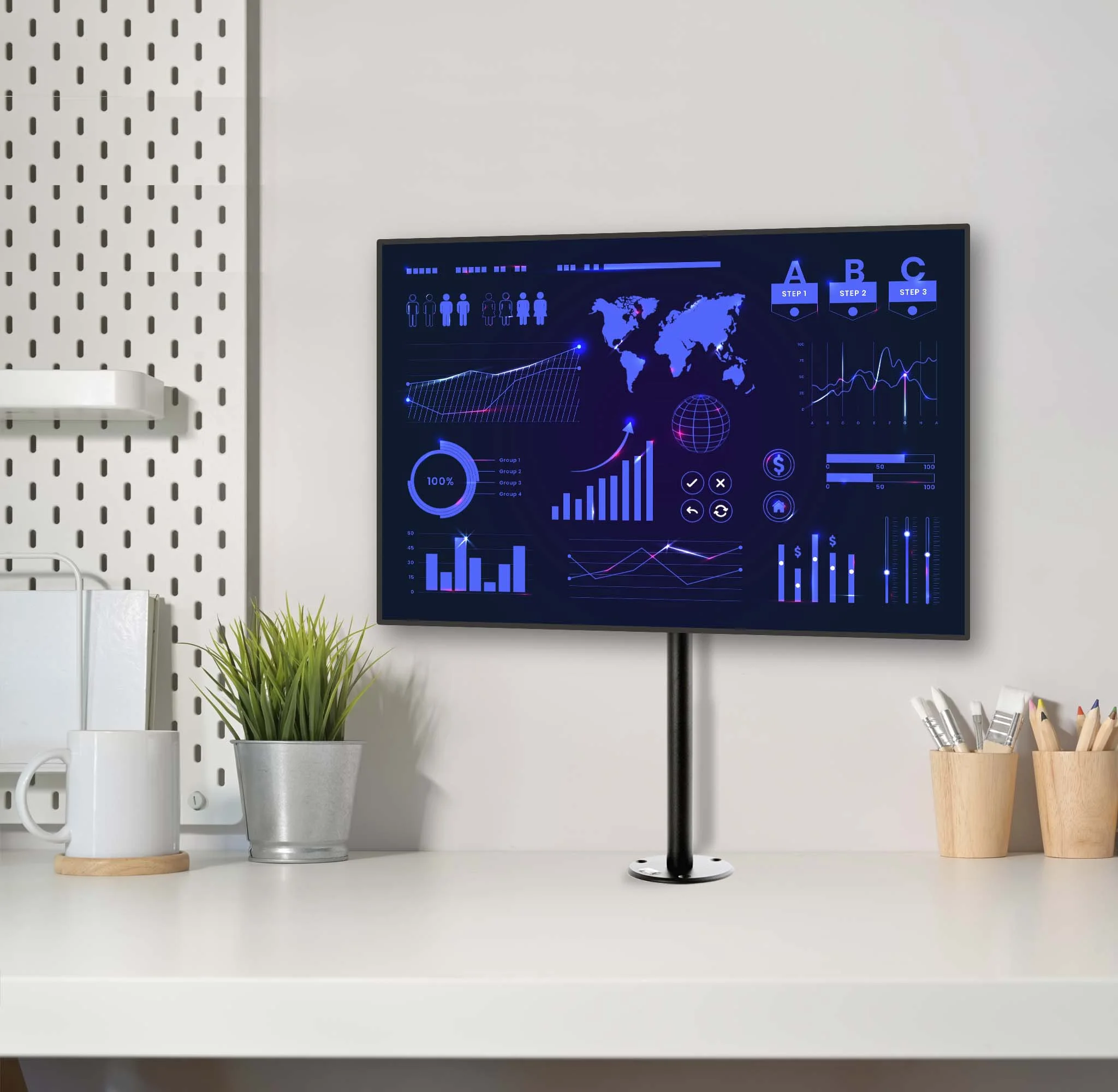 SV30 Desktop mount for 10 “-29” screen - Image 6