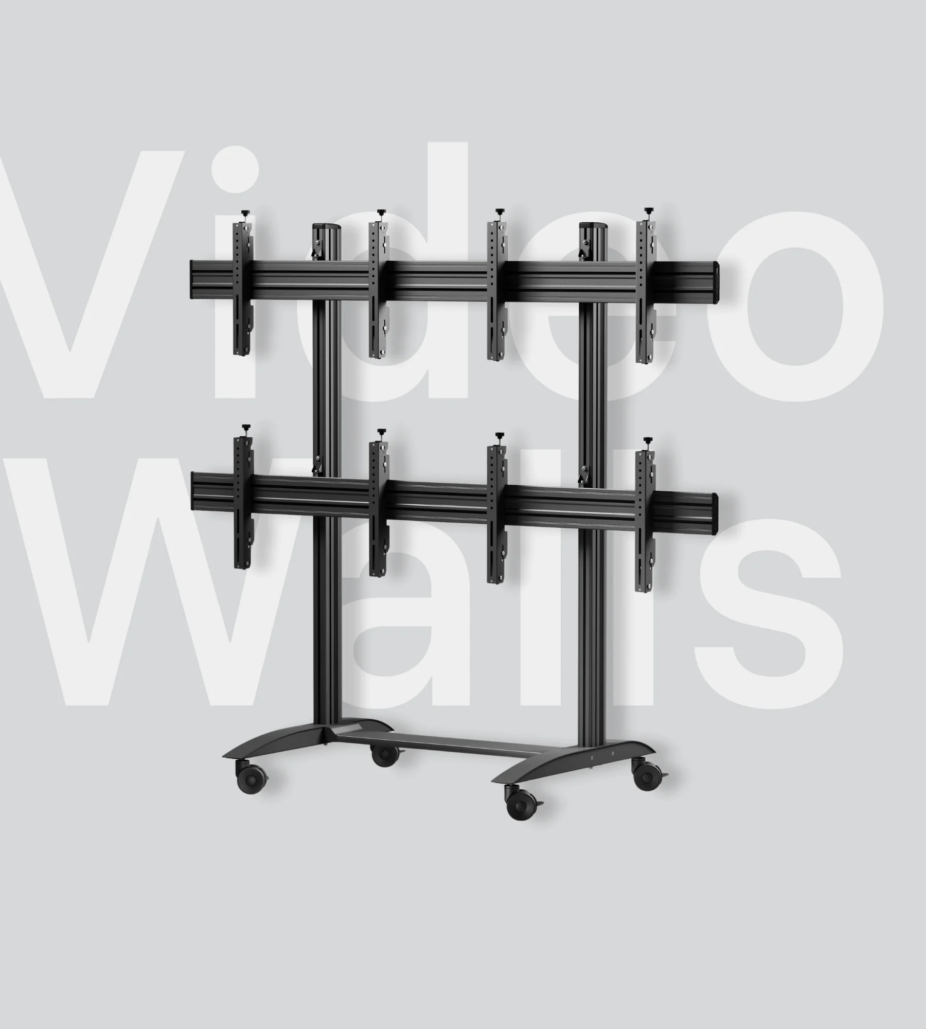 Carrello videowall mobile EDBAK VWTA2247-L